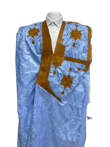 دراعة ازبي ابيض سيكة بلاه 