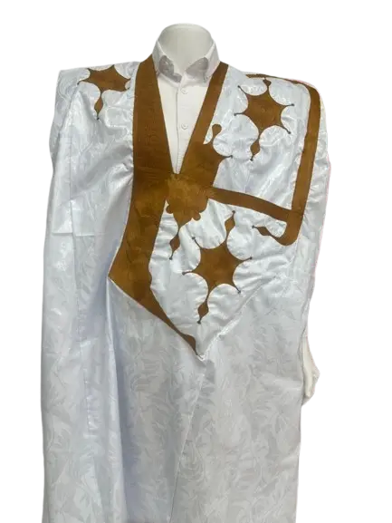 دراعة ازبي ابيض (الشمس)