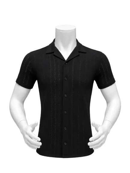 Chemise à manches courtes (loro piana) CGM09