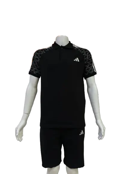 طقم رياضي بأزرار (adidas02) co01