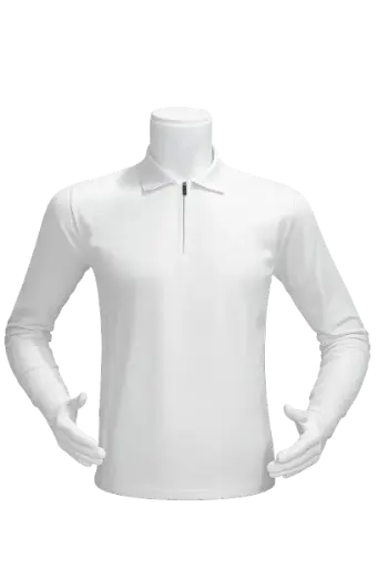 قميص بأكمام طويلة (Lacoste 02 ) PL01 سحاب 